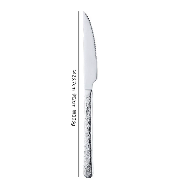❤420 steel pattern steak knife