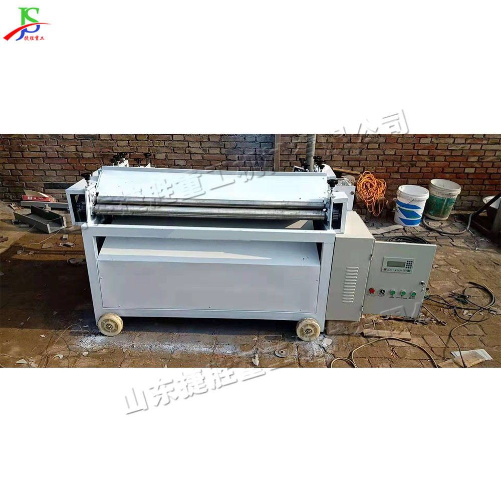 máquina de bobinado de hoja de hierro enrollada redonda todo en uno calentador de agua aislante de calor dispositivo de formación de liner interno máquina de bobinado automático de escritorio