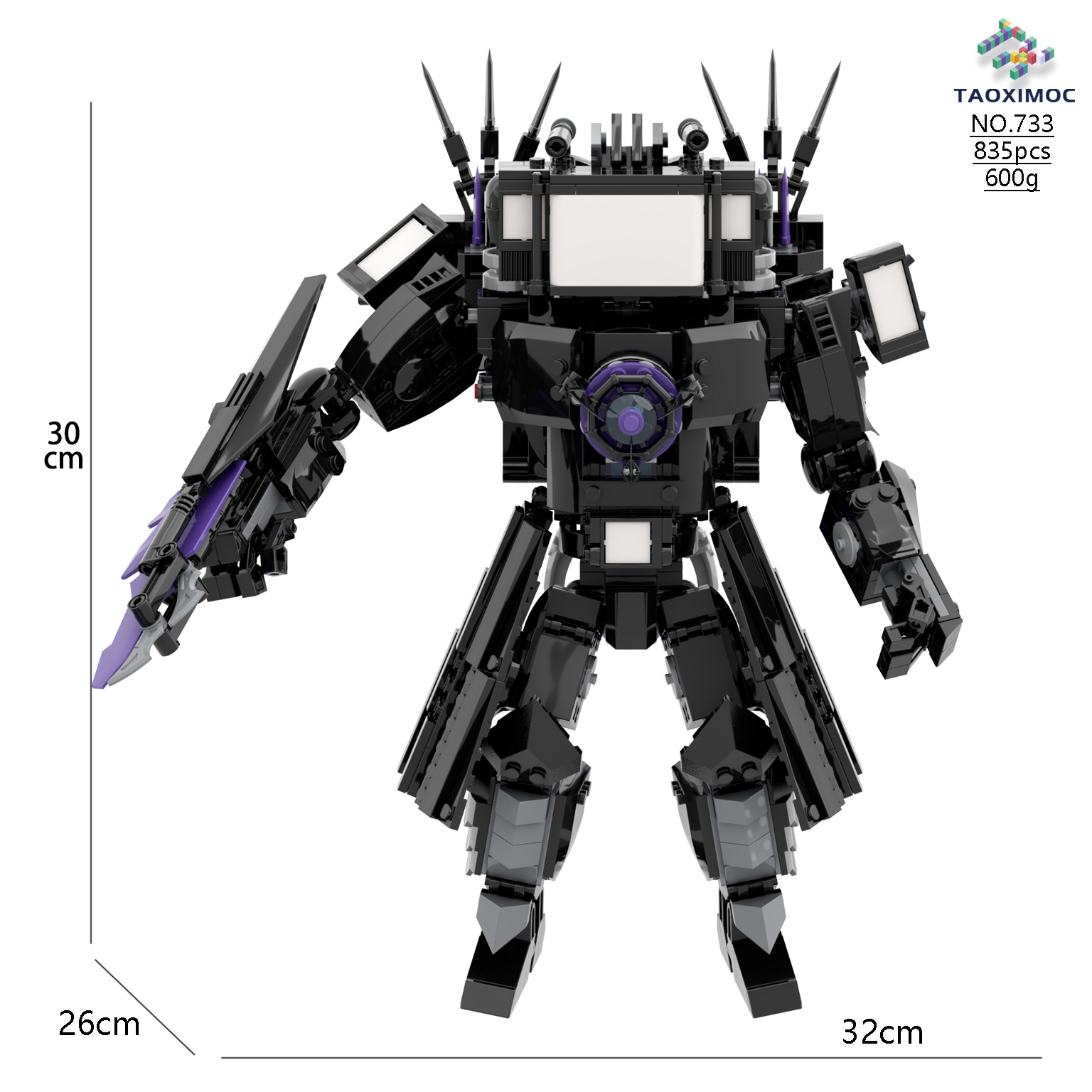 クロスボーダートイレマンVSモニターマンビルディングブロックおもちゃタイタンテレビマン電気ドリルマン装飾品