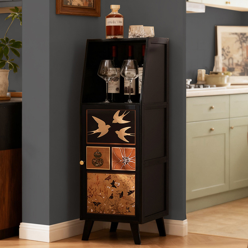 Home Kitchen Sideboard Cabinet Side Cabinet Tea Cabinet Living Room Wall Storage Cabinet Multi-Functional Tea Side Cabinet Cupboard