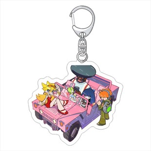 Garterbelt Angel Acrylic Keychain Pandy Shidoujin Brilif Scanty Acrylic Pendant