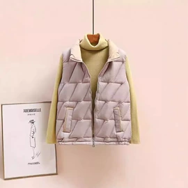 棉衣;棉服背心;女式马甲