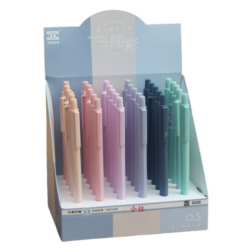 Tianzhuo 01688 Morandi цветной подвижный карандаш цветной студент простой треугольник коррекция автоматический карандаш Новый