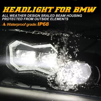 Motorcycle headlights, headlights F800Gs F700Gs F650Gs Bmw