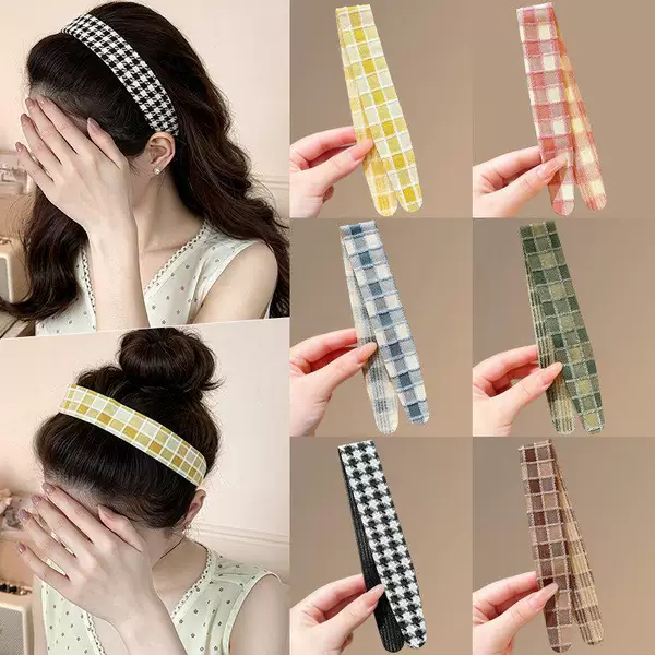 Magic Tape Hairband for Women, Hair Styling Tool, Daily Wear Forehead Bangs Sticker, Hairband Head Accessory