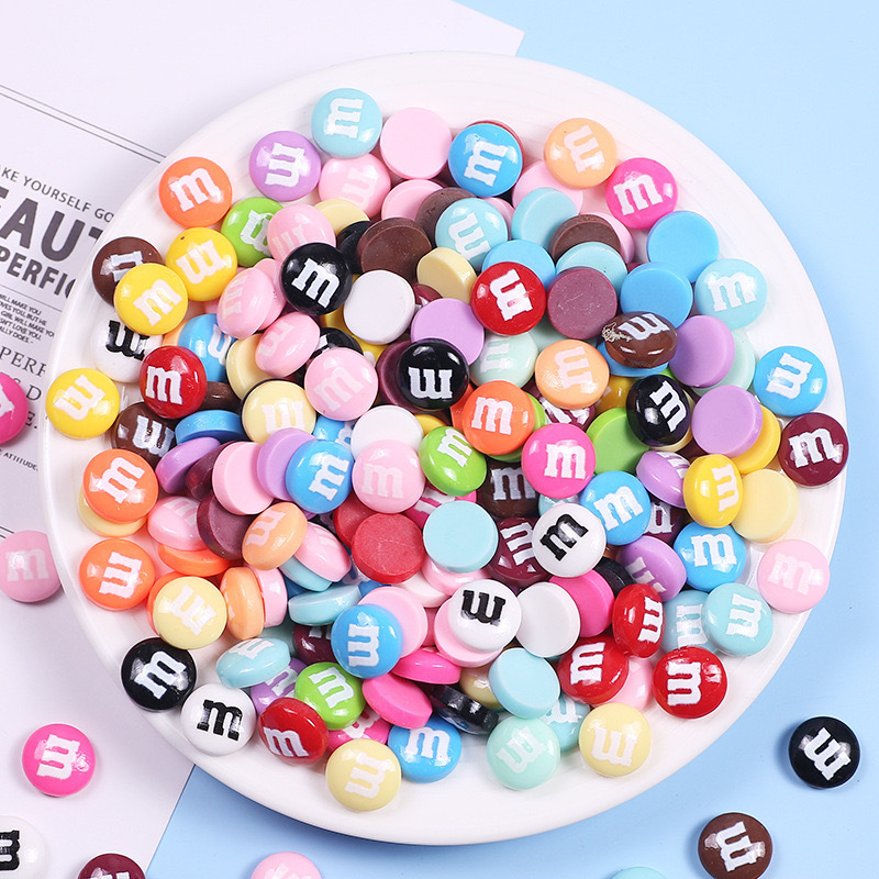 diy resin M Bean super popular fun chocolate M soy milk oil phone case beauty diy jewelry accessories diy resin M Bean super popular fun chocolate M soy milk oil phone case beauty diy jewelry accessories