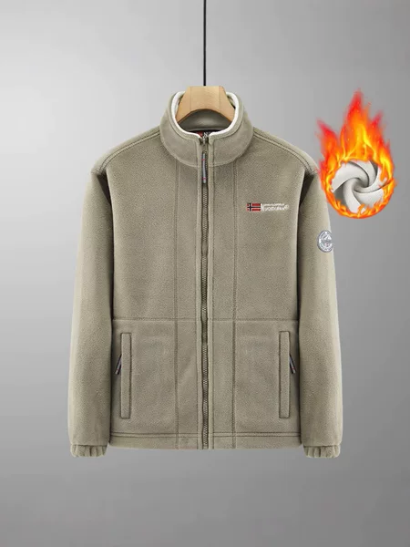 Export to Norway! Functional outdoor cold! Plus size! Autumn and winter warm fleece fleece coat tide