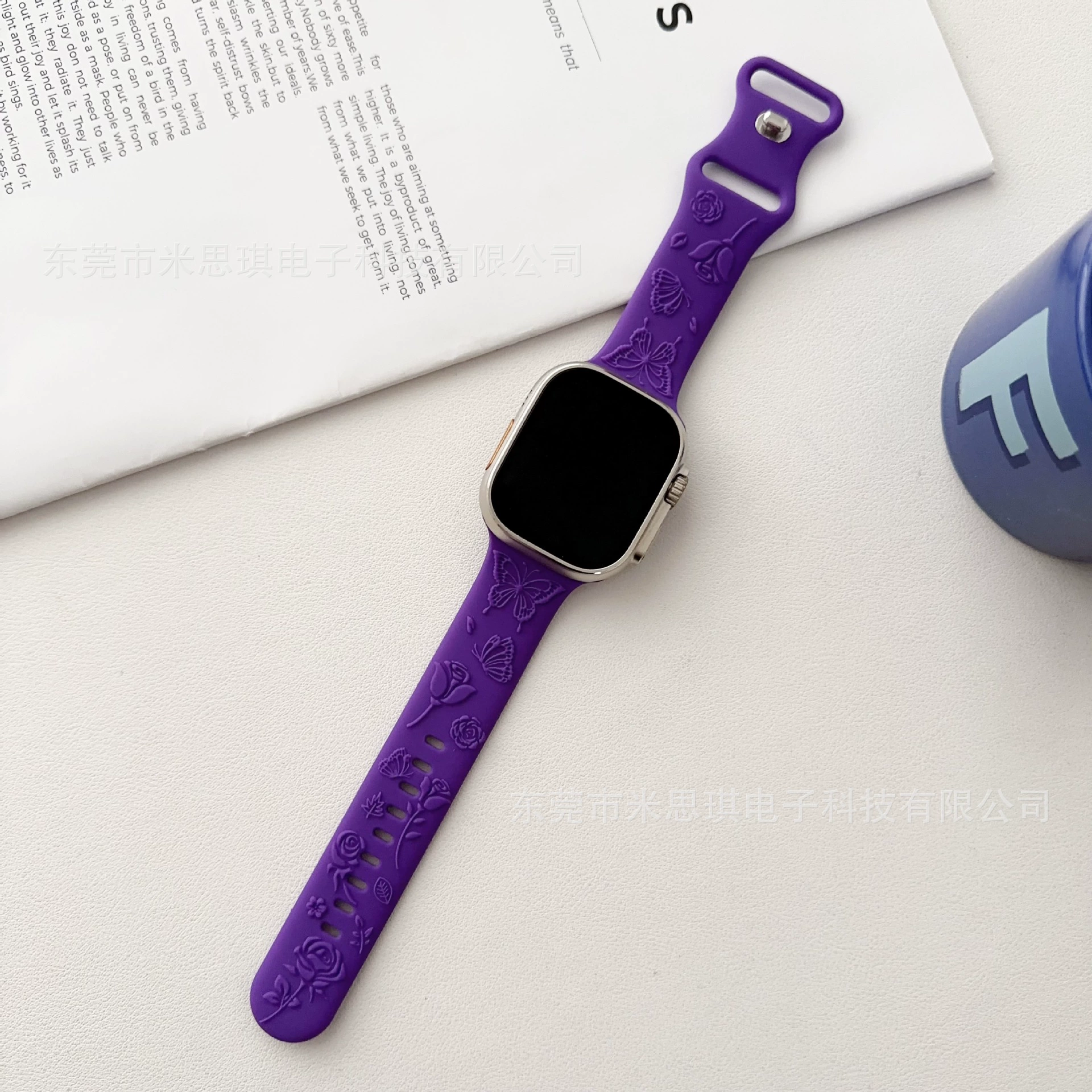 Подходит для Apple Пропорция пряжка с тиснением брендовый подвеска слиток серебро 925 образец, прямые поставки с завода