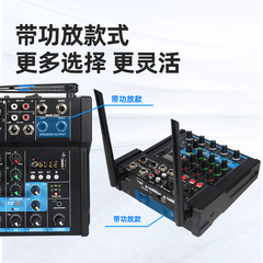 Wireless microphone one-to-two live recording mixer amplifier TV karaoke mobile phone Bluetooth audio microphone set