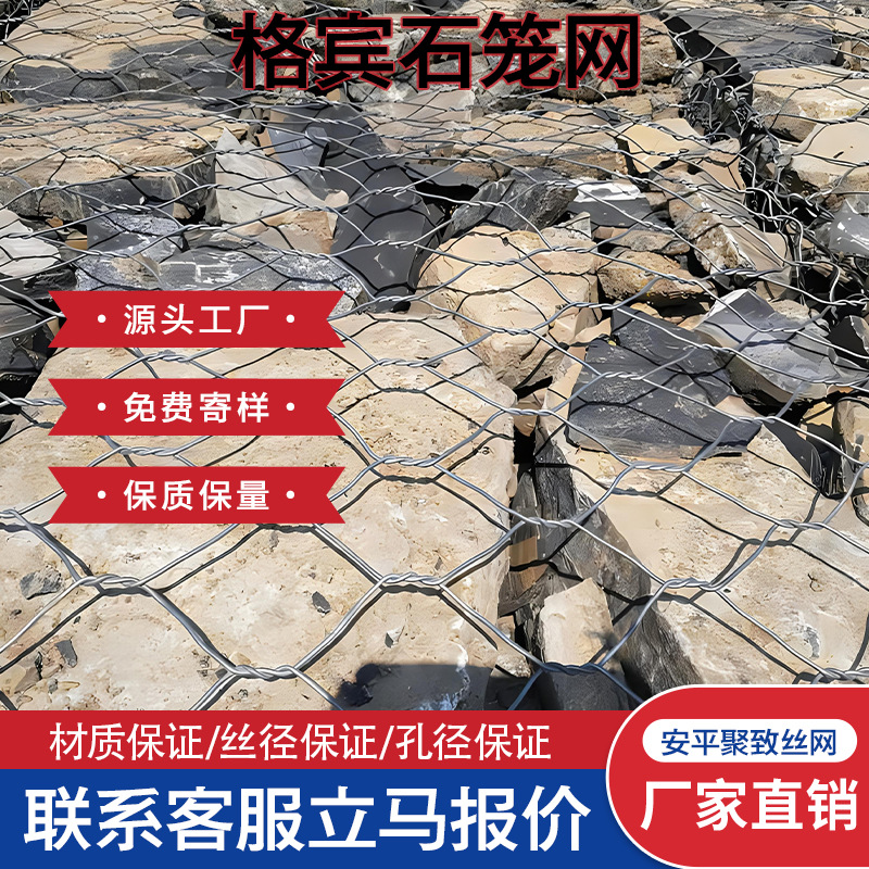 河道生态修复专用绿滨垫堤岸加固包塑固滨笼生态挡土墙现货直发