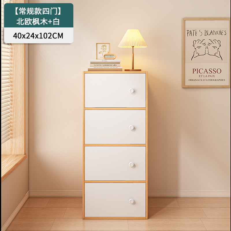 Estante de libros estante de piso sala de estar armario de libros armario de almacenamiento integrado contra la pared almacenamiento doméstico con puerta armario de exhibición a prueba de polvo