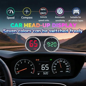 Universal HUD displey, avtomobil naviqasiya lokatoru, Beidou peyk spidometri