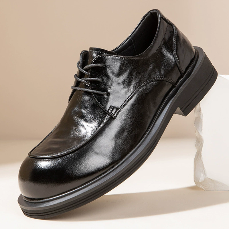 Толстые ноги и широкие ноги кожаные туфли мужские кожаные туфли