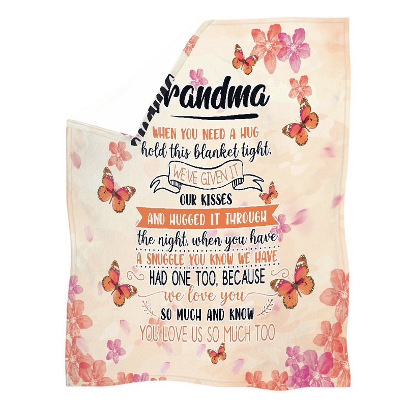 Amazon Best Selling Butterfly Mermaid Elephant Mother and Child Cartoon Pattern Blanket Rectangular Coral Velvet Lunch Blanket