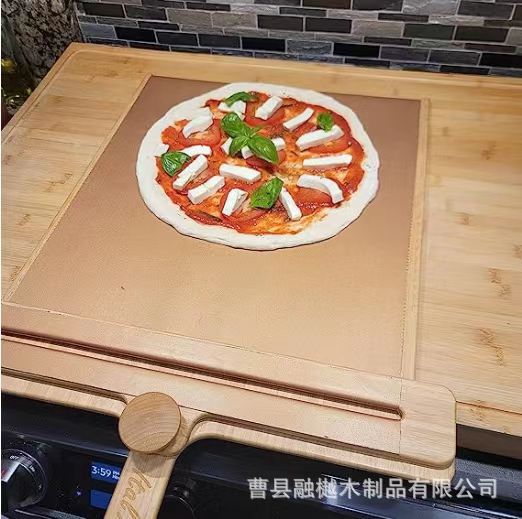 竹木披萨铲多功能场景披萨滑动铲创意家居生活厨房专用木铲工具