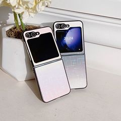 Samsung zflip4 携帯電話ケース Galaxy Z Flip 60% off スタックスクリーン zflip5 レザー携帯電話ケースに適しています。