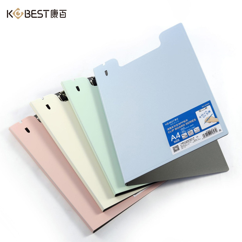 A4 세로 보드 폴더 사무용품 세로 폴더 A3 데이터 시험 용지 보관 폴더 쓰기 접이식 패드