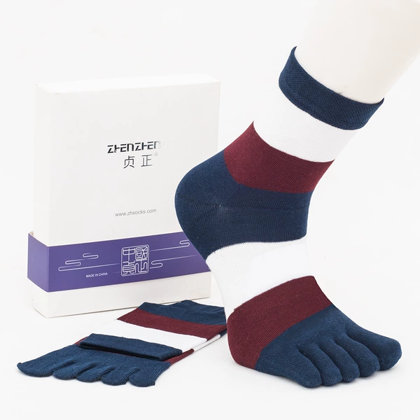 Bald blue sock head+jujube red and white three -color fight