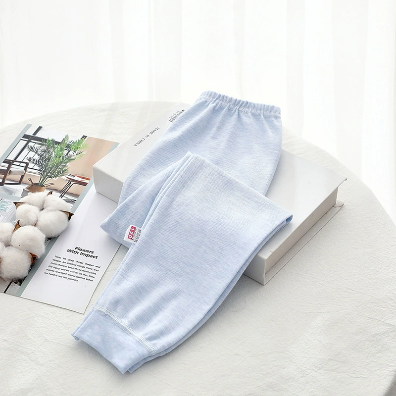 Children's thermal underwear for men and women girl's, autumn woolen small leggings