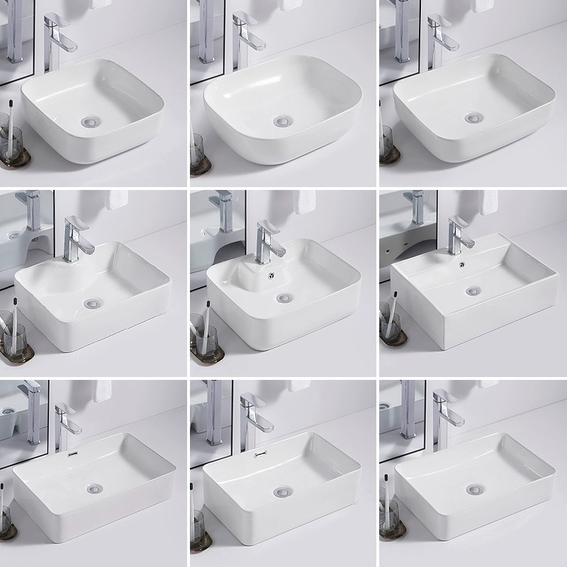 Hotel balcón lavabo cerámica lavabo lava