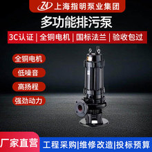 现货WQ污水泵无堵塞潜水强力排污泵排污泵泥浆不泄露农用地排污泵
