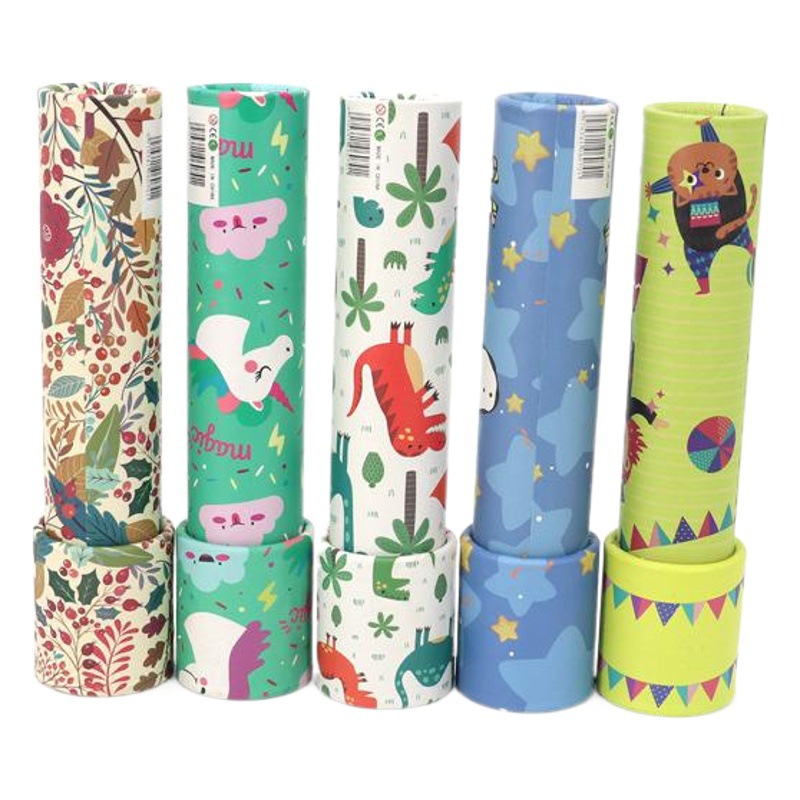 Kaleidoscope magical classic nostalgic children's scientific experimental toys parent-child interactive educational toys stall supply