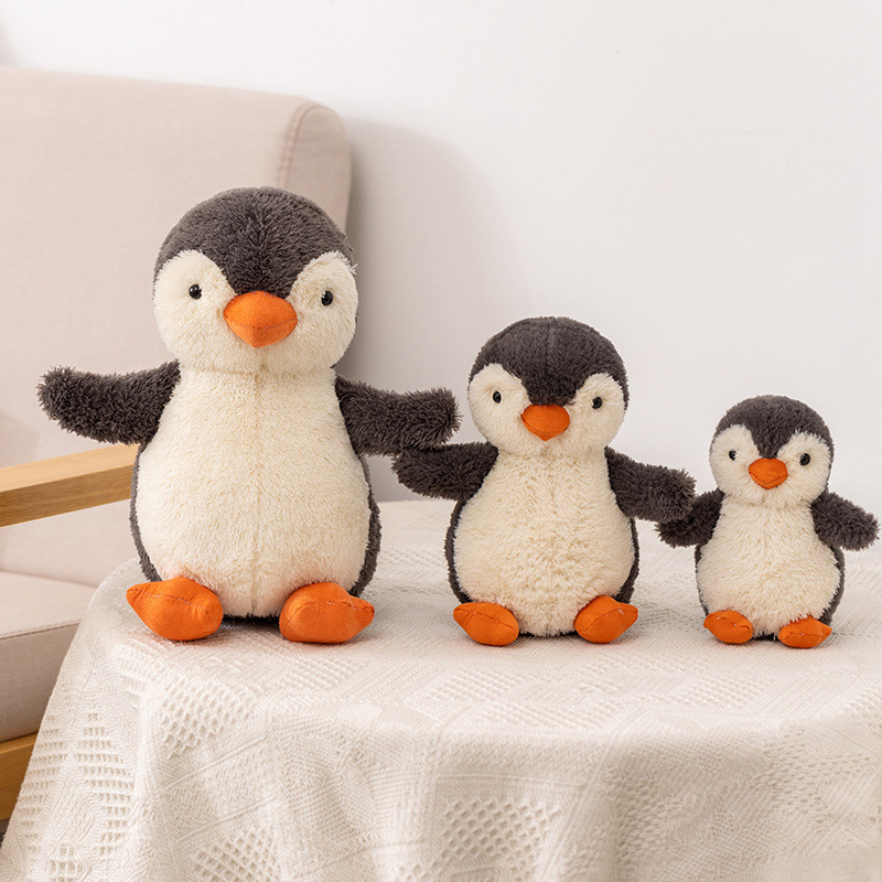 Nórdico maní pingüino muñeca juguetes de peluche para niños decoración para el hogar muñeca de tela agarrada regalo transfronterizo