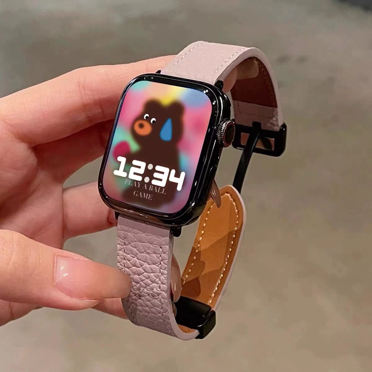 Совместимо с Apple Watch89 простая магнитная стяжка, магнитный плодовитый лить, браслет Apple Watch iWatch7se