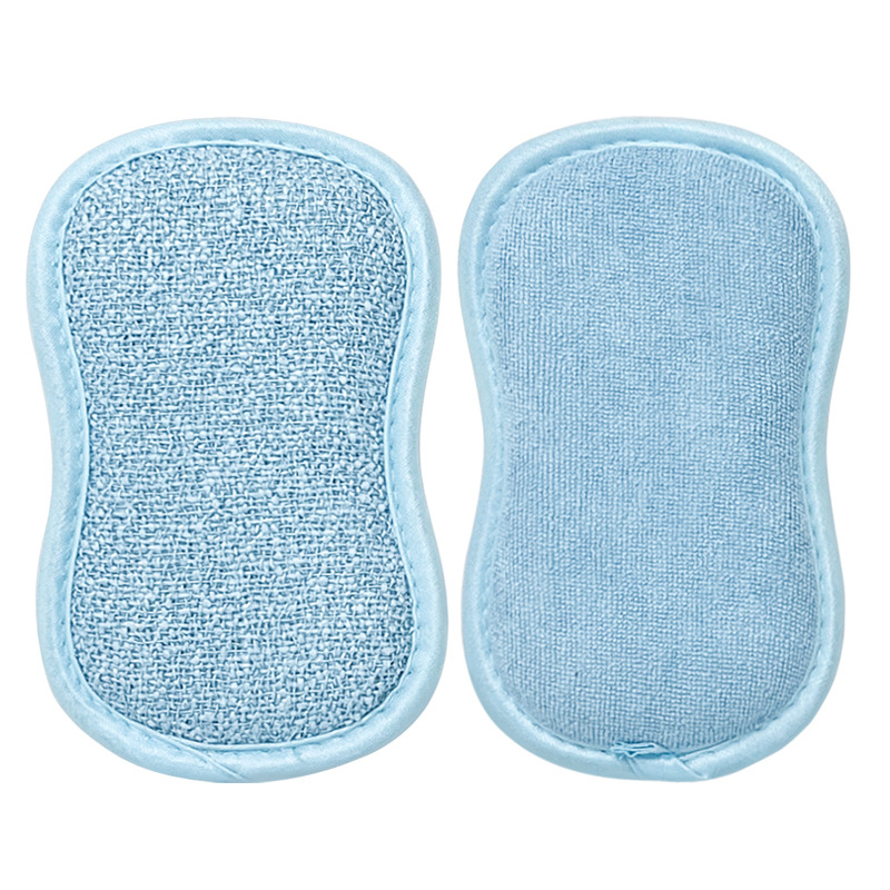 Esponja para lavar platos de microfibra, toallitas de cocina de doble cara, toallitas de cocina absorbentes, cepillo de platos, olla, toallita de esponja, toallita mágica