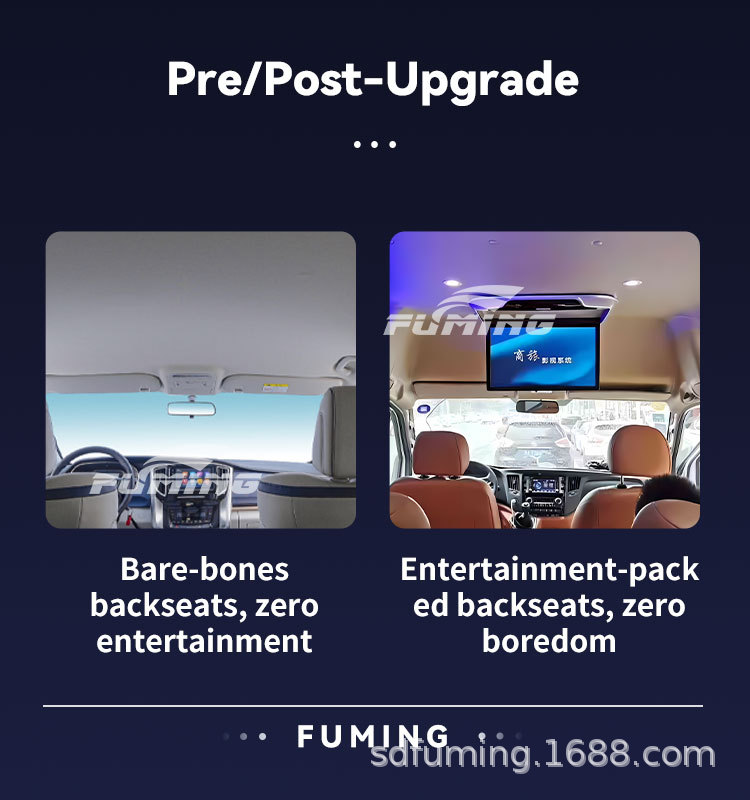 Business Vehicle Mpv Off-Road Suv Universal Ceiling Tv