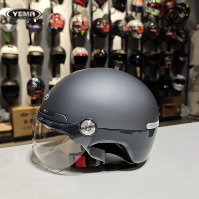 Mustang 3C certification YM369S two-color commuter helmet new national standard motorcycle electric car helmet summer light
