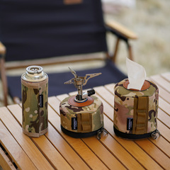 Mountain customer outdoor camping 230 gas tank cover protective cover insulation cover anti-fall picnic long gas 450 gas tank storage bag