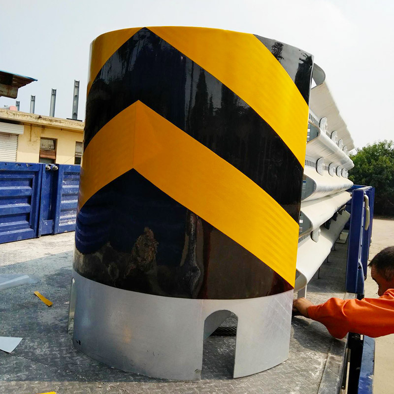 carretera guía amortiguador anticolisión cojín anticolisión de la carretera amortiguador anticolisión cojín anticolisión de la autopista bifurcación túnel