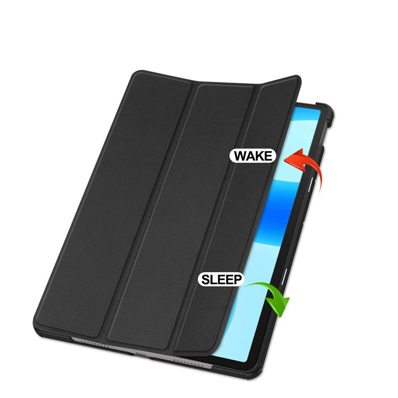 Подходящий для планшета Huawei MatePad 11.5 защитная обложка-кейс MatePad 11.5s с трехсекционным шарниром из коженной кожи