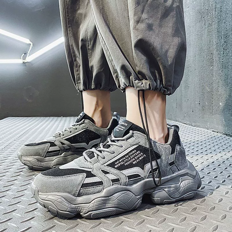 Torre Shoes, мужская обувь, новая летняя обувь с дышащей сеткой, Мужская Универсальная Спортивная повседневная обувь для бега в Корейском стиле, увеличивающая внутренний рост