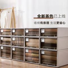 ヨーロッパ式引き出し式収納ボックス衣類化粧品収納ボックス収納引き出し家庭用収納キャビネット衣類収納ボックス