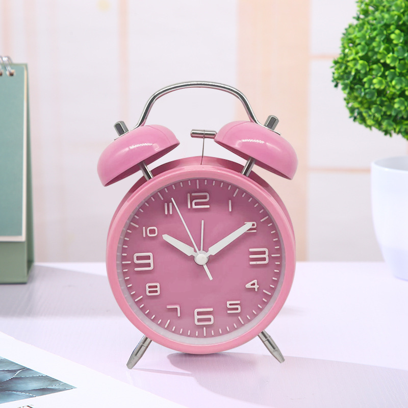 Reloj despertador digital, batería, diseño creativo, para dormitorio de niños