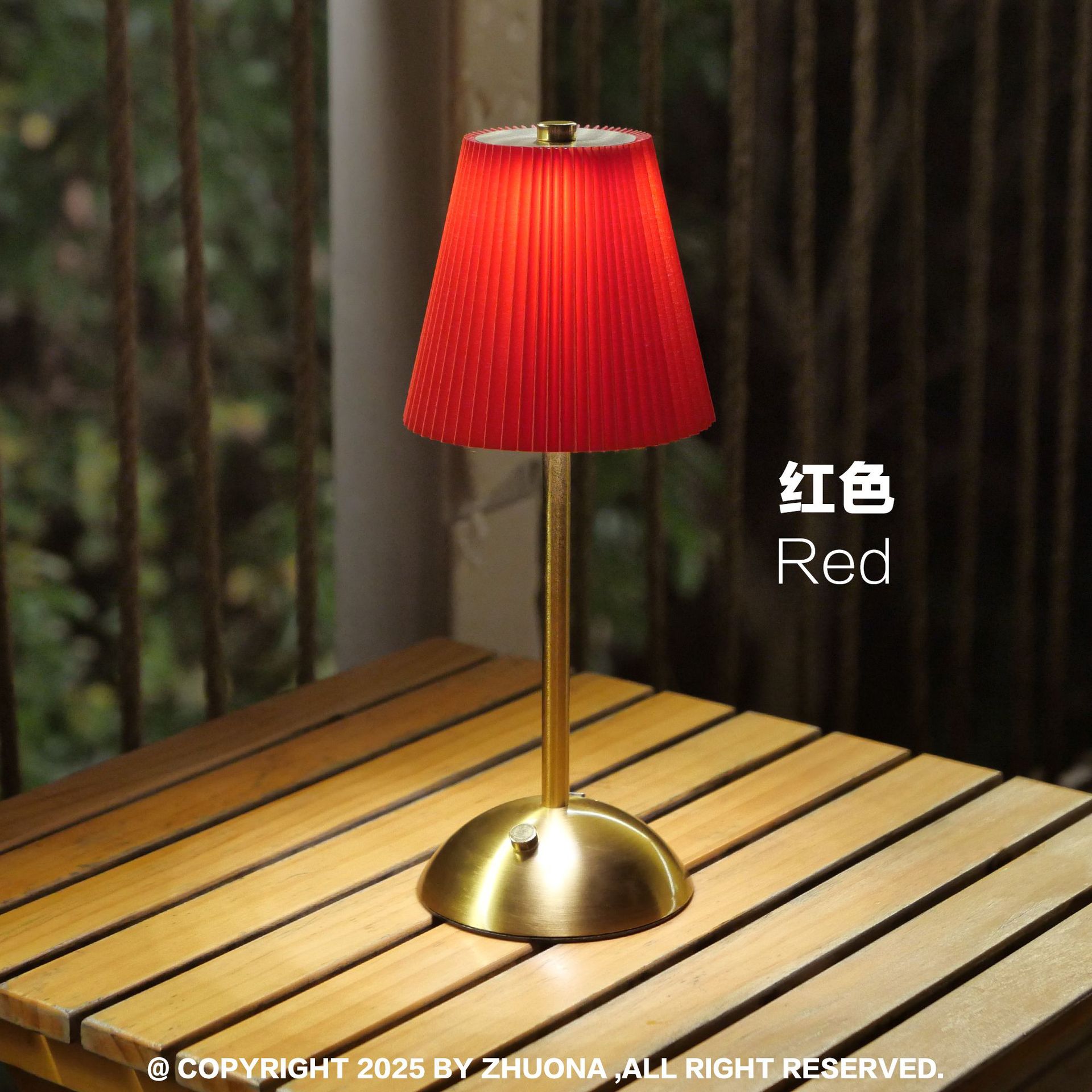 Lámpara de mesa de metal de tela más vendida de Amazon, decoración de carga LED, luz ambiental, restaurante USB, dormitorio, luz de noche junto a la cama