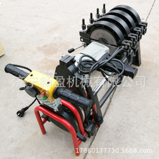 Manual hand-cranked single-column double-column butt welding machine pe pipe hot melt machine butt welding machine pipe welding machine 63-160/200/250