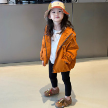 女童套装2025秋冬季新款中小童2-7岁韩版冲锋衣外套儿童夹克衫潮