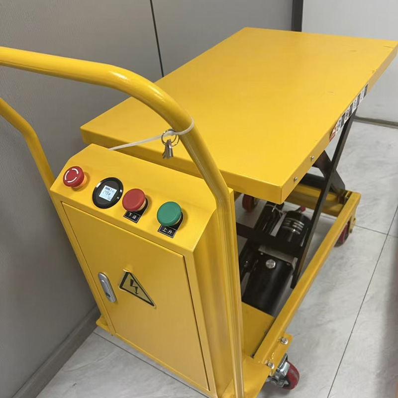 工場でカスタマイズされた電動リフトプラットフォームステップ油圧プラットフォームハンドドリブンリフトプラットフォームカート電動油圧リフトカート|undefined