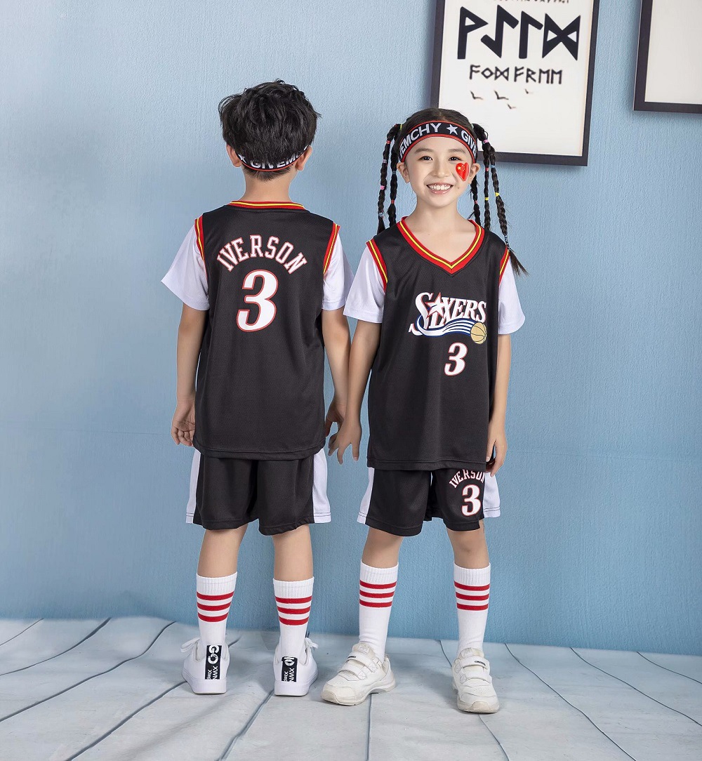 76ers 복고풍 3 블랙
