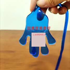 巴掌黏粘墙伸缩黏粘锤粘贴墙上儿时黏性弹性搞笑手掌玩具。怀旧