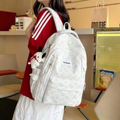 クロスボーダー韓国カバン女子中学生大容量清新で可愛いカバン中学生高校生旅行リュックサック