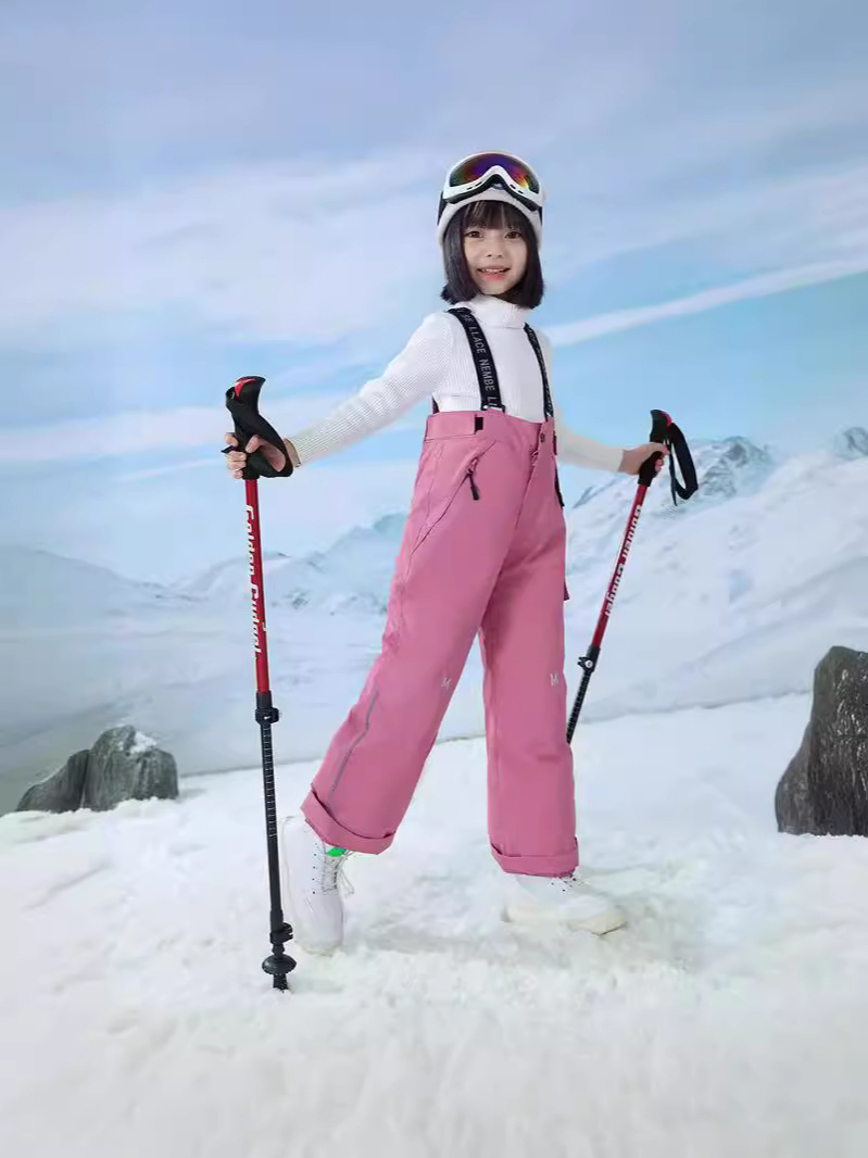 Children's winter trousers with down
