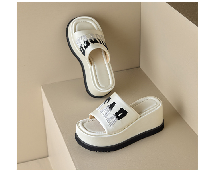 Dép sandal nữ đế xuồng mũi hở gót 8/10 cm phối màu mùa hè 2025 — Màu trắng nhạt 8cm, Trắng nhạt 10cm, Đen 10cm, Đen 8cm chi tiết 22