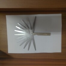 【上海塞尺】工厂低价销售测量工具 各种类型塞片 不锈钢塞尺片