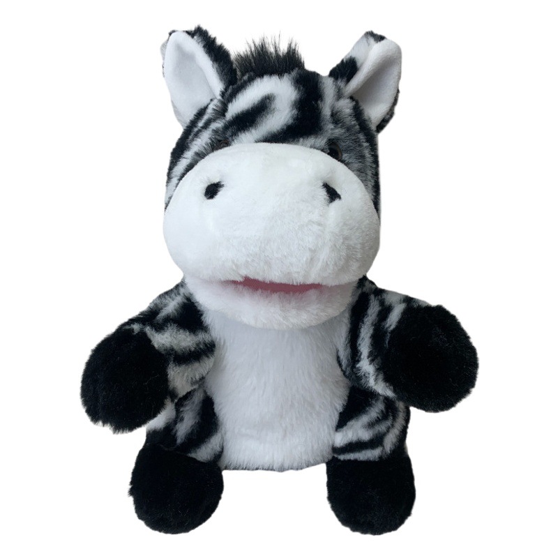 Venta caliente transfronteriza animal marioneta juguete zorro Panda muñeca mapache muñeca erizo marioneta juguete boca abierta al por mayor