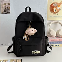 Backpack, cute shoulder bag, fresh capacious laptop for students, for secondary school