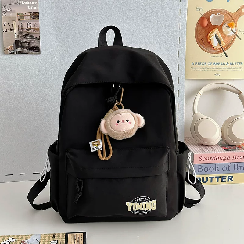 Backpack, cute shoulder bag, fresh capacious laptop for students, for secondary school